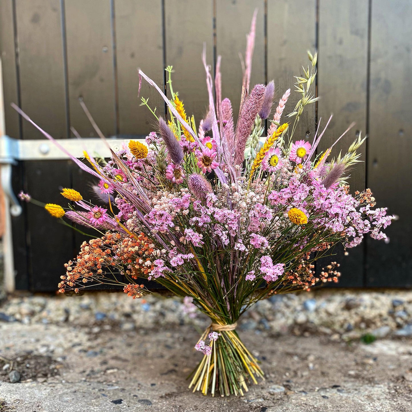 Evighedsbuket af tørrede blomster