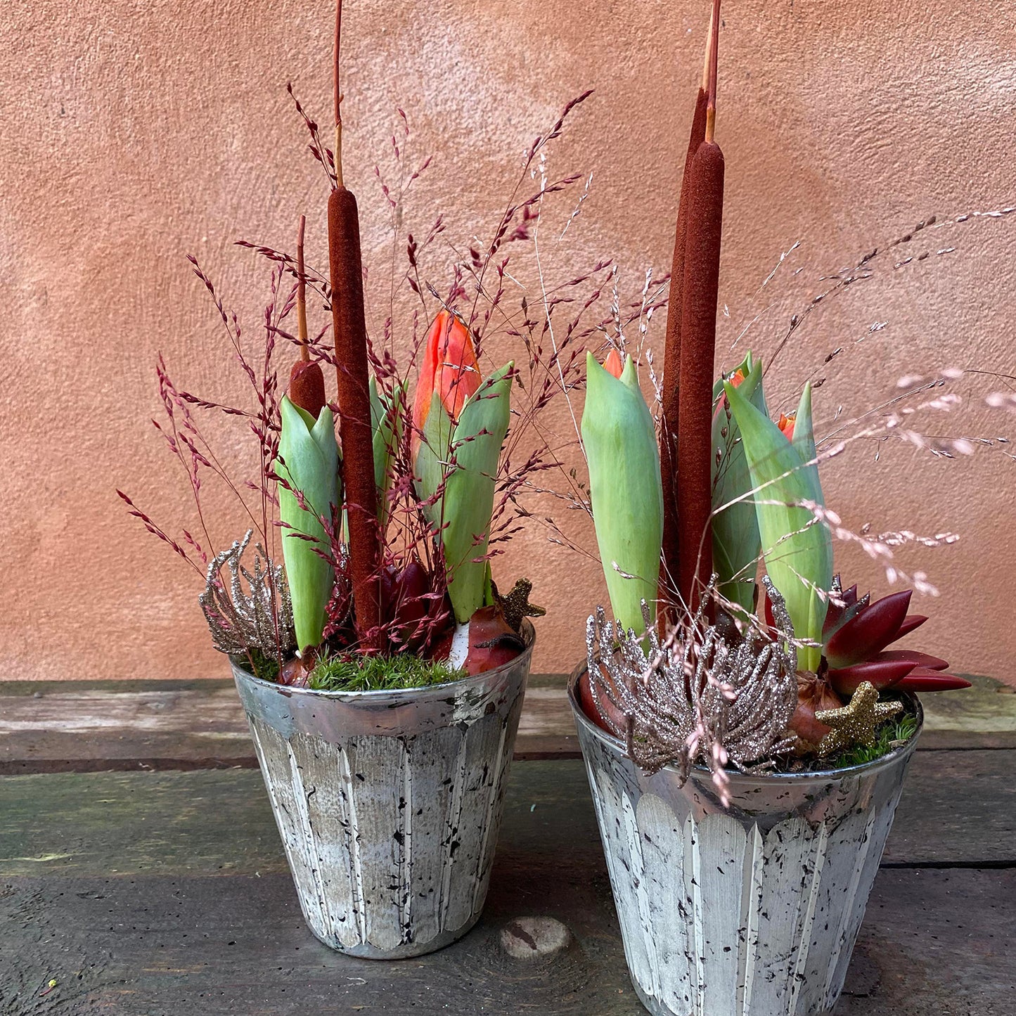 Dekoration med tulipaner