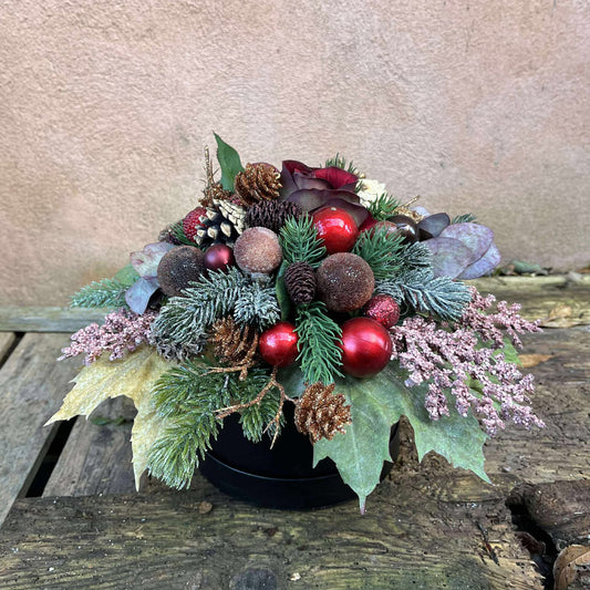 Juledekoration i æske