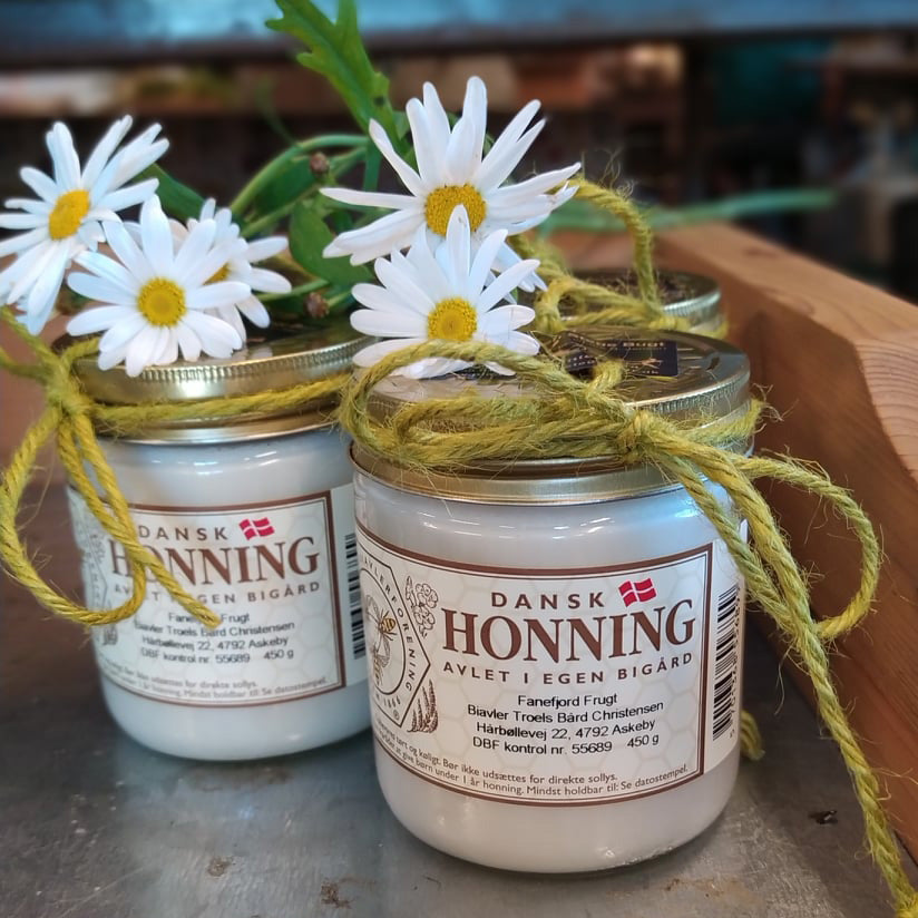 Lokalproduceret honning fra Møn