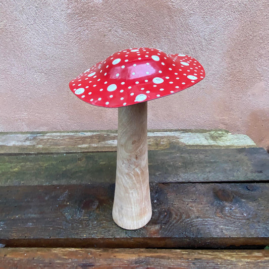 Julefigur. Fluesvamp