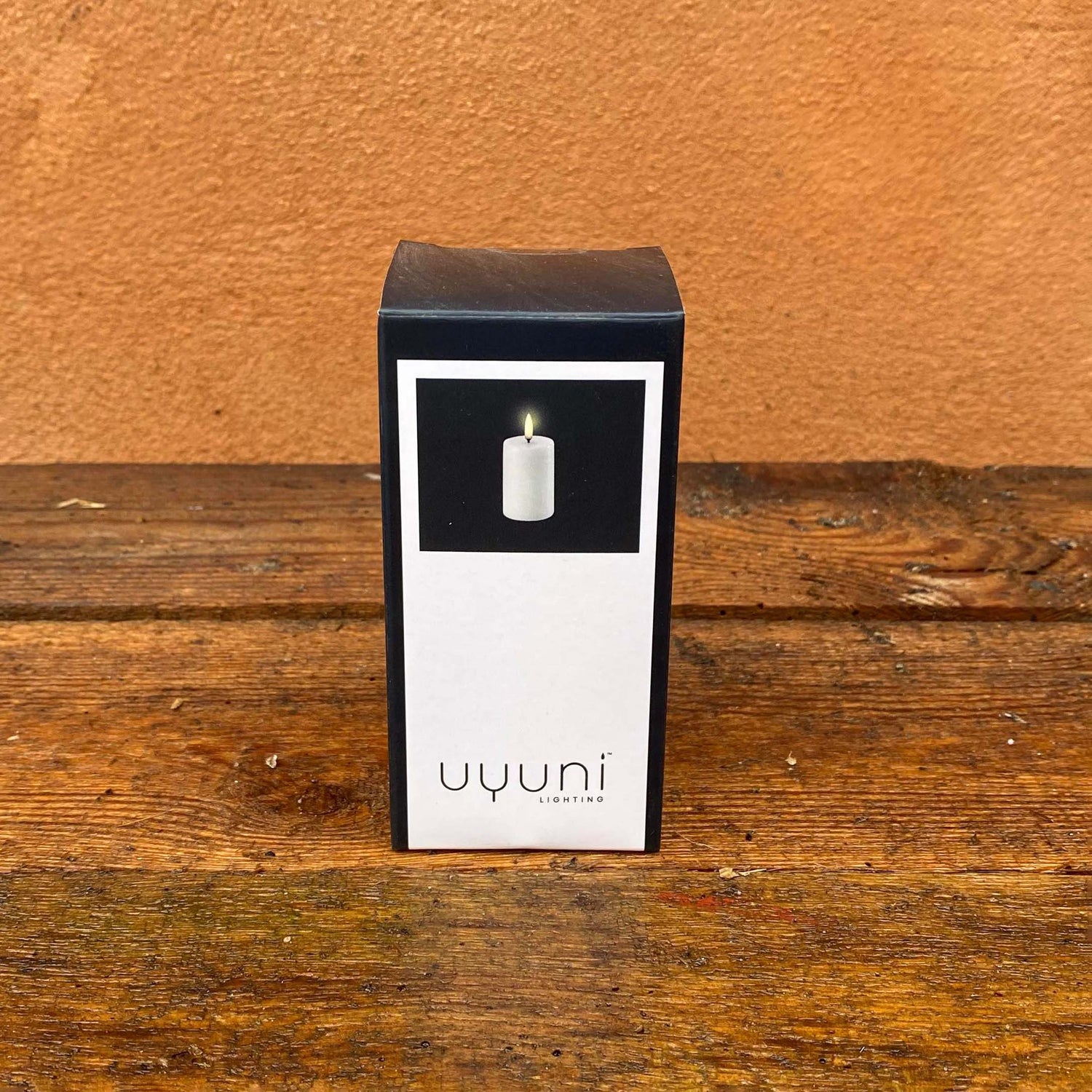 Smalt batteribloklys fra Uyuni 7,5 cm højt