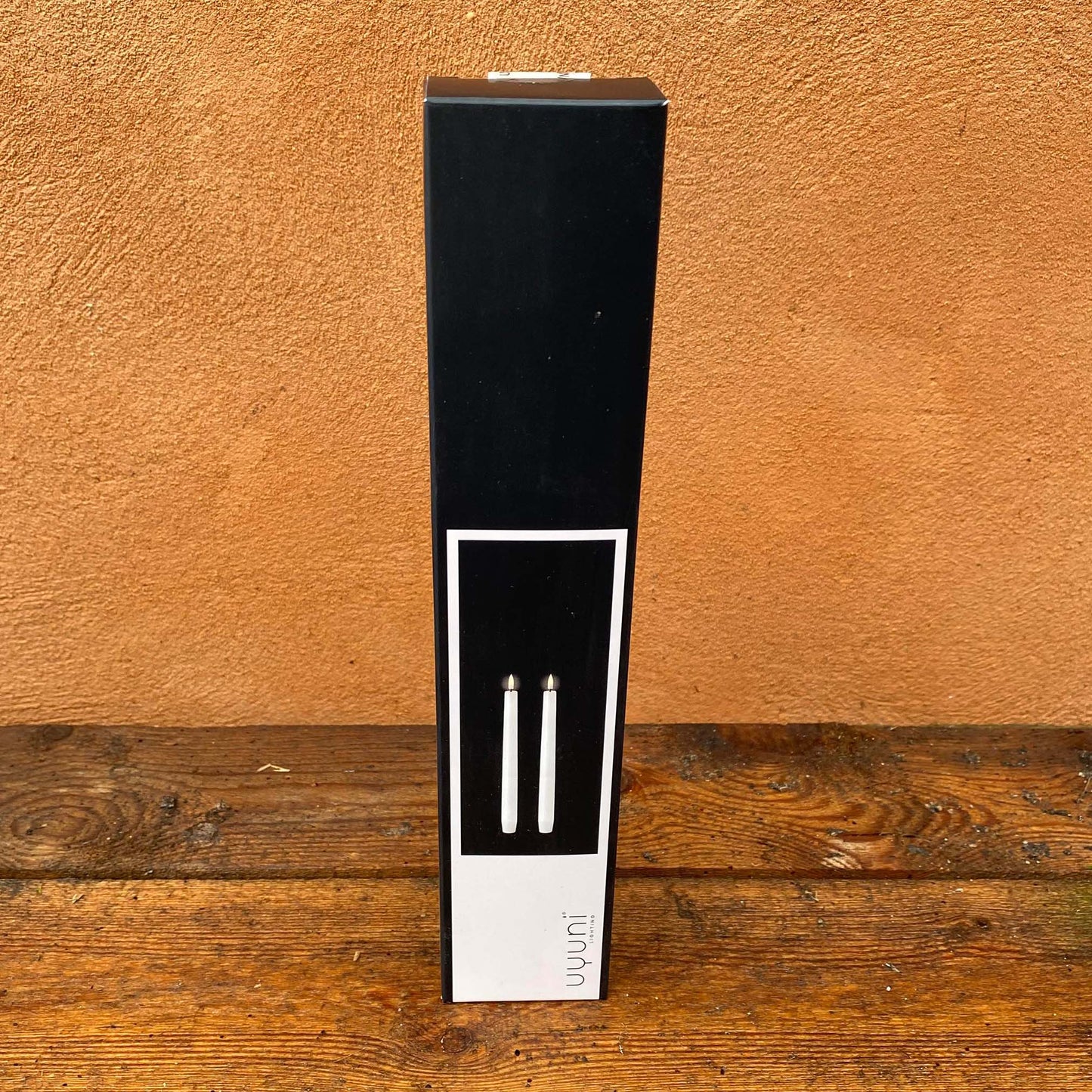 25 cm høje stagelys fra Uyuni med batteri